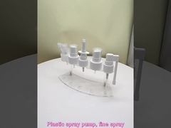 Kleurrijke Plastic Cosmetic Pump Dispenser, Smooth Closure Cosmetic Powder Dispenser