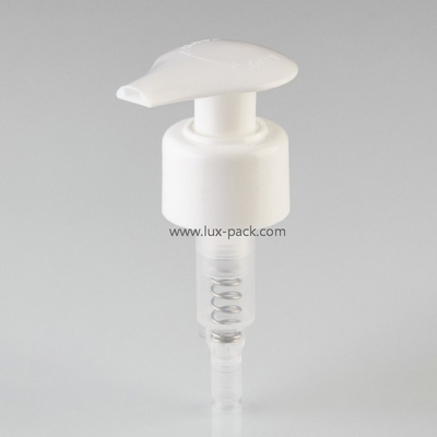 Plastic Lotionpomp Met Links Rechts Schakelaar Voor Cosmetische Fles