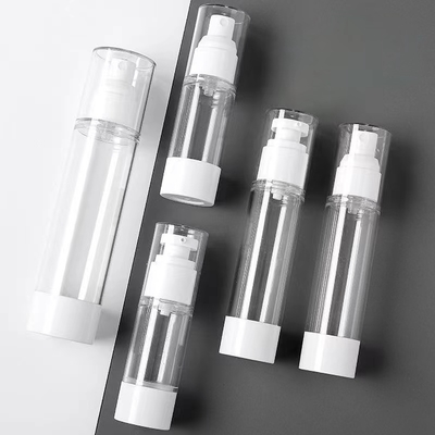 Plastic Airless Fles 15ml tot 120ml met Spuitkop