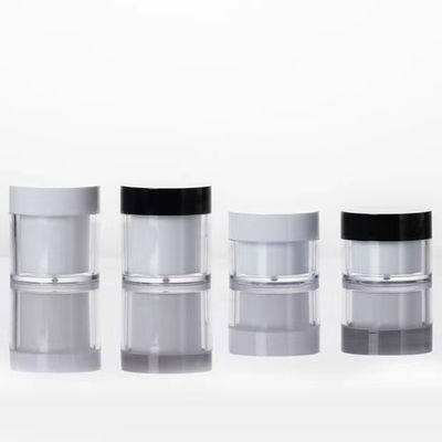 Shiny Surface AS Plastic Cream Jar with No Mechanical Issues for Cosmetic Packaging