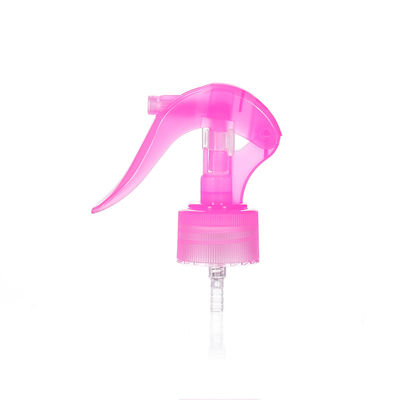 Translucent Pink Mini Trigger Sprayer with Leak-proof Seal and Ergonomic Design for Perfume and Skin Care