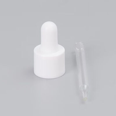 18mm 20mm 24mm halsgrote siliconen pipet Plastic dropper voor essentiële olie met chemische weerstand en nauwkeurige meting