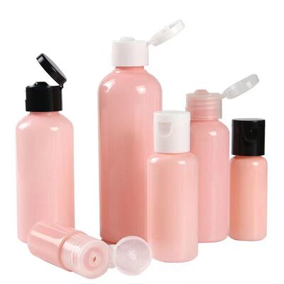 Flip-top plastic fles met aanpasbare kleuren en 10-100 ml capaciteit voor lotion en handreiniger