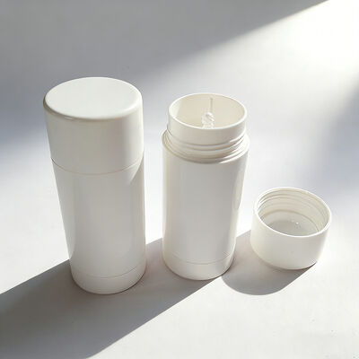 Groothandel 30g 50g 75g 100g PP Cosmetische Lege Deodorant Stick Tubes met Aangepaste Zeefdruk