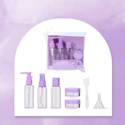 50 ml PET-lotionpompfles ️ Draagbare reisgrootte, lekvrije huidverzorgingscontainer, aangepaste kleur beschikbaar