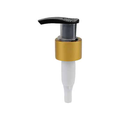 Lichte luxe 20/410 24/410 28/410 lotion pomp met hoogwaardige grondstoffen voor flessen