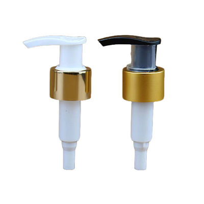 24/410 28/410 Aluminium-goud cosmetische pomp Plastic emulsie dispenser voor handwasfles Hervulbare lotion pomp voor lichaamswas