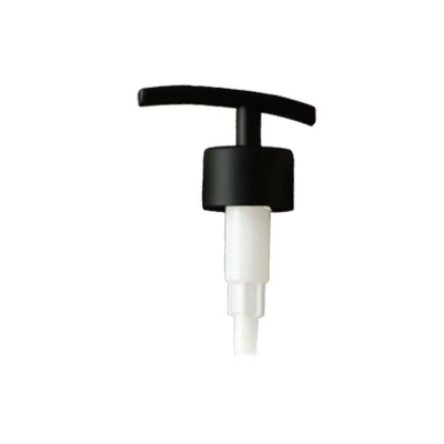 Ribbed Closure Plastic Lotion Pump PP Materiaal Op maat gemaakte kleur