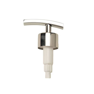 Ribbed Closure Plastic Lotion Pump PP Materiaal Op maat gemaakte kleur