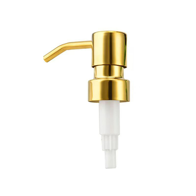 Ribbed Closure Plastic Lotion Pump PP Materiaal Op maat gemaakte kleur