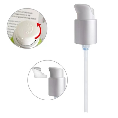 Plastic Fluid Foundation Pump voor huidverzorging cosmetica verpakkingen