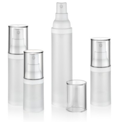Hoogwaardige 50 ml transparante luchtloze fles voor crème vloeistof voor persoonlijke verzorging