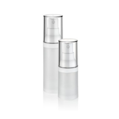 Hoogwaardige 50 ml transparante luchtloze fles voor crème vloeistof voor persoonlijke verzorging
