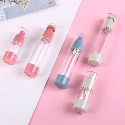 50 ml luchtloze fles met verschillende pompen voor huidverzorging