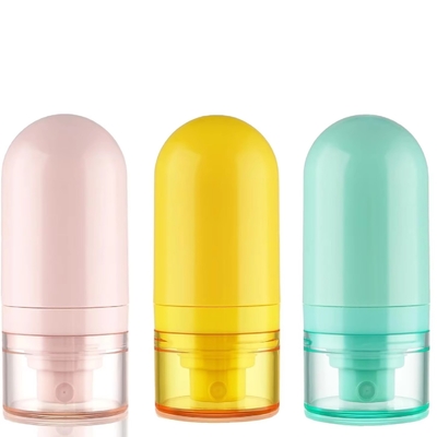 Delicaat ontwerp 50 ml ondersteboven luchtloze fles voor huidverzorging cosmetica