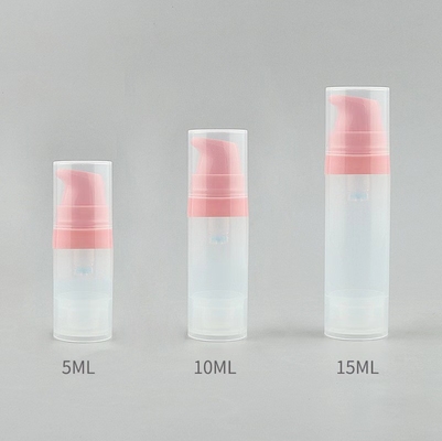 Moderne 10 ml recyclebare plastic luchtloze pompfles voor huidverzorging