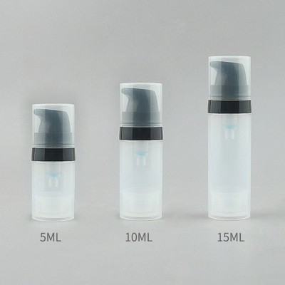 Moderne 10 ml recyclebare plastic luchtloze pompfles voor huidverzorging