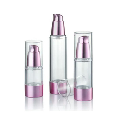 Hervulbare 50 ml luchtloze fles met verschillende pompen voor huidverzorging