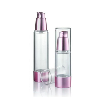 Hervulbare 50 ml luchtloze fles met verschillende pompen voor huidverzorging