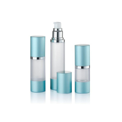 Hervulbare 50 ml luchtloze fles met verschillende pompen voor huidverzorging