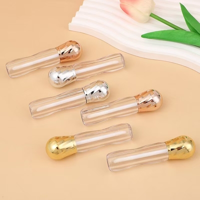 Metalen grote kop met borstel plastic 4,5 ml lipglazuur buis high-end