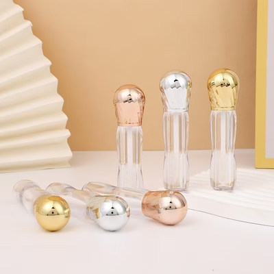 Metalen grote kop met borstel plastic 4,5 ml lipglazuur buis high-end