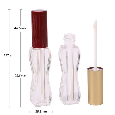 Screen Printing Logo 5 ml Plastic Lip Glaze Tube voor alle huidtypes