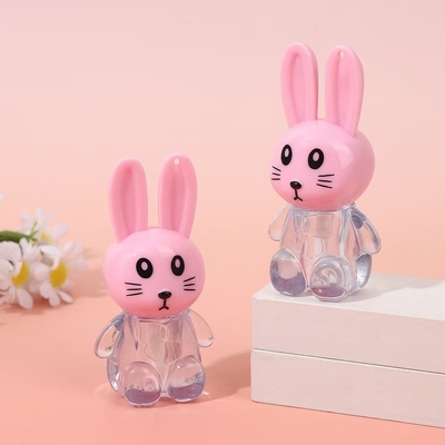 Draagbare Bunny Lip Glaze Tube met Borstel Aanpasbare kleur en gemakkelijk te dragen