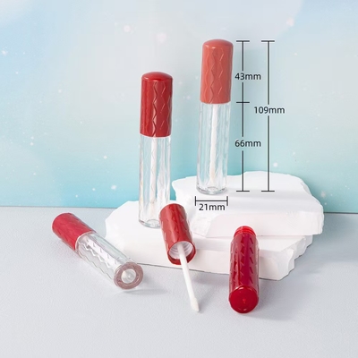 Plastic lip glazuur buis fles geschikt voor alle huidtypen in meerdere kleuren