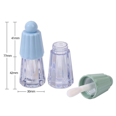 Cosmetische Lipgloss 4.5 ml Plastic Tube met paraplu in verschillende kleuren