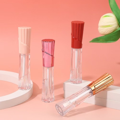 6 ml rokvormige plastic lipglazuurbuis met borstel voor gemakkelijk dragen en handig schermdrukken