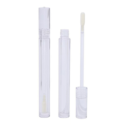 Eenvoudig sluitend schroefkap Slim 4,5 ml Plastic Lip Glaze Tube met aanpasbaar logo