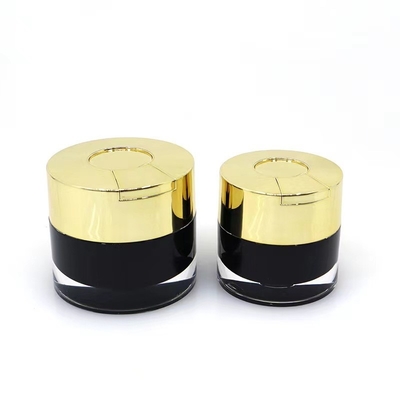 15 ml 30 ml 50 ml capaciteit ronde crème pot met lepel en op maat gemaakt ontwerp