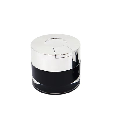 15 ml 30 ml 50 ml capaciteit ronde crème pot met lepel en op maat gemaakt ontwerp