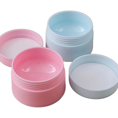 High-End Plastic Cream Jar 50g Met Meerdere Kleuren Voor Huidverzorging