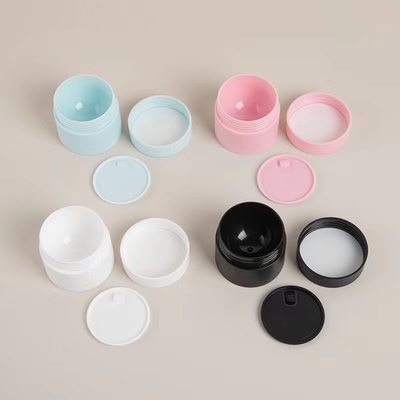 High-End Plastic Cream Jar 50g Met Meerdere Kleuren Voor Huidverzorging