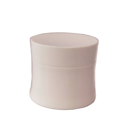 Ovale plastic crème pot 50g met binnenwand voor huidverzorging cosmetica