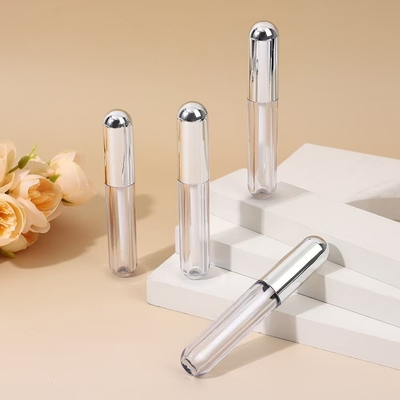 Hydraterende zilveren aluminium hoofdkap Plastic Lip Glaze Tube Technology Sense