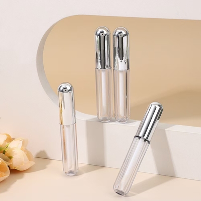 Hydraterende zilveren aluminium hoofdkap Plastic Lip Glaze Tube Technology Sense