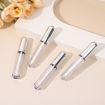Hydraterende zilveren aluminium hoofdkap Plastic Lip Glaze Tube Technology Sense
