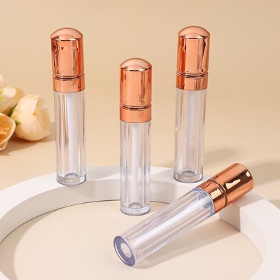Rose Gold Hoofdkap Plastic Lip Glaze Tube Style High-End 4.5 ml