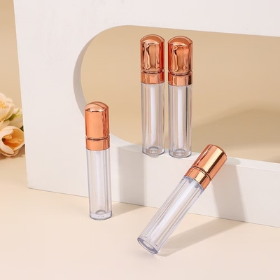 Rose Gold Hoofdkap Plastic Lip Glaze Tube Style High-End 4.5 ml