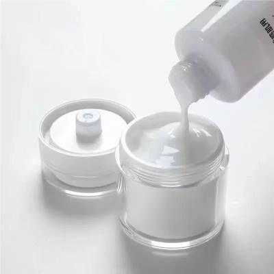 Topverkopende 50 ml plastic luchtloze crème pot gebruikt voor persoonlijke verzorging