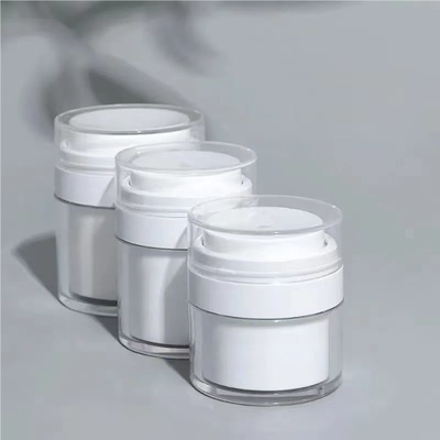 Topverkopende 50 ml plastic luchtloze crème pot gebruikt voor persoonlijke verzorging