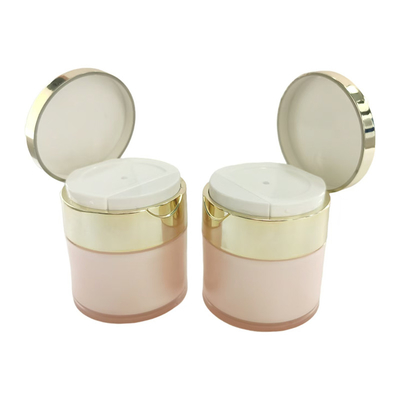 Uitstekende uitstraling 50 ml acrylcrème luchtloze pot voor huidverzorging