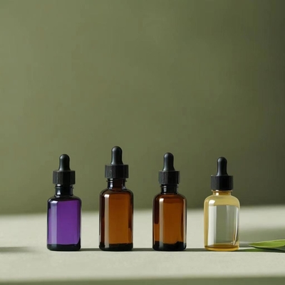 Op maat gemaakte lege 10ML 30ML 50ML 100ML 500ML essentiële glazen fles