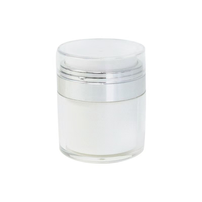 Hervulbare 50G Acryl Airless Cream Flasje Met Vervangbare Inner Jar Met Gepersonaliseerde Kleuren En Logo