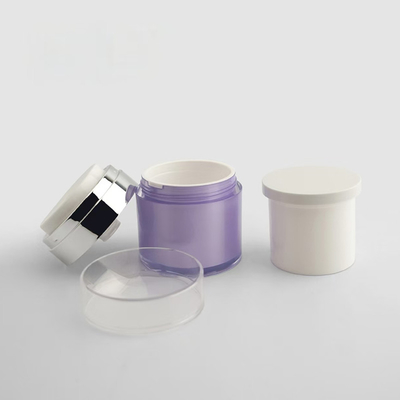 Hervulbare 50G Acryl Airless Cream Flasje Met Vervangbare Inner Jar Met Gepersonaliseerde Kleuren En Logo