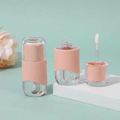 2.3ML Leeg Lipgloss Tube Leuke vorm met op maat gemaakte kleuren Artikelnaam Lipgloss Tube Printing Op maat gemaakte zijdeprinter