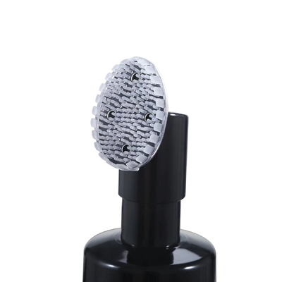 42/43 mm Silikon borstel schuimpomp cosmetische dispenser met op maat gemaakte zijdeprinter en plastic materiaal